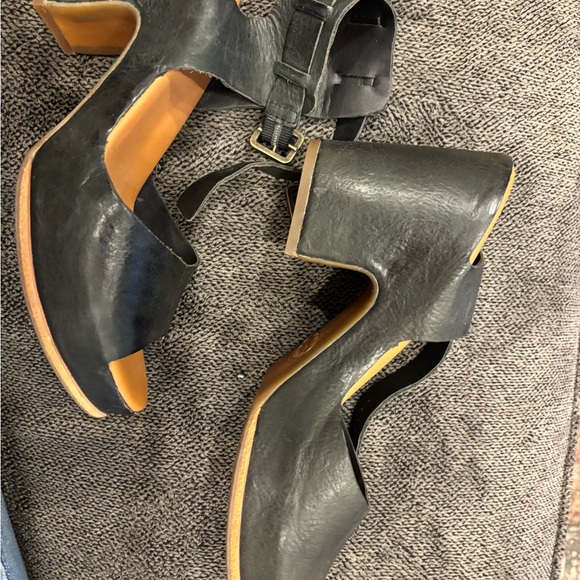 Kork Ease “Stasia” Leather platform sandals - Picture 2 of 7